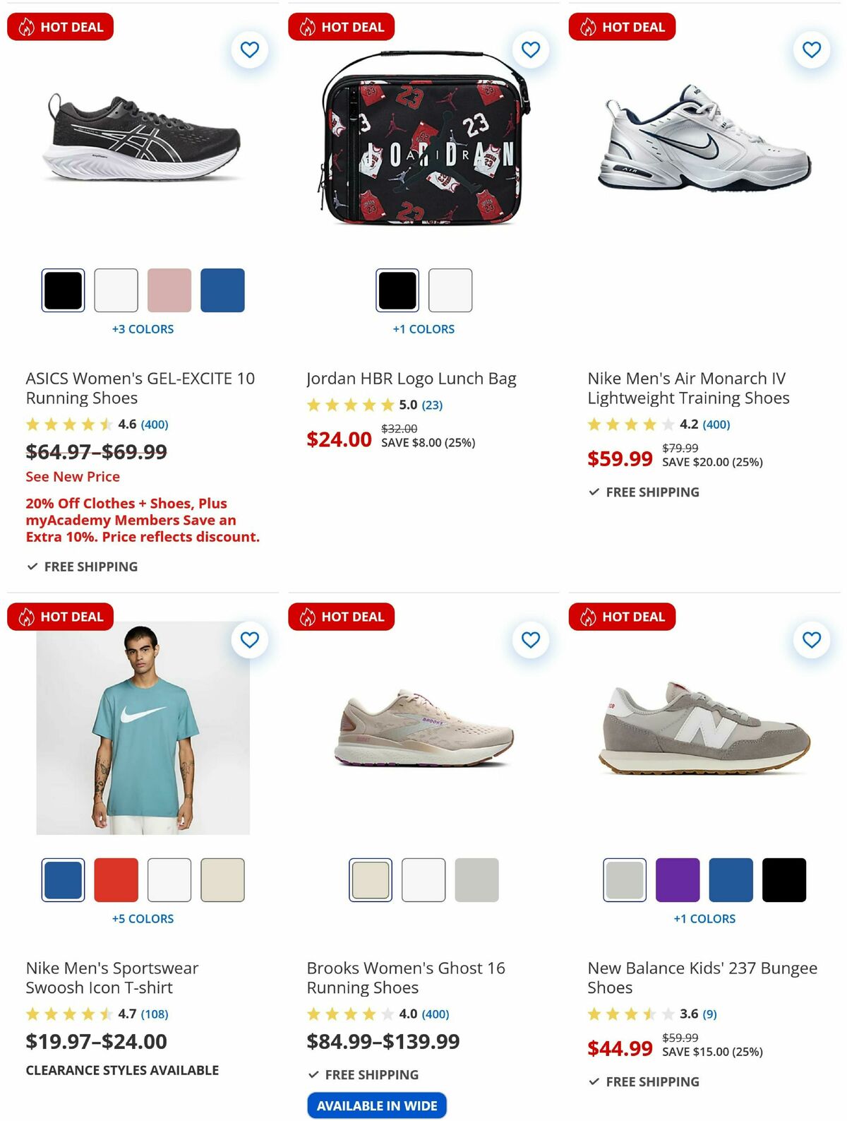 Academy Sports + Outdoors Weekly Ad from August 6