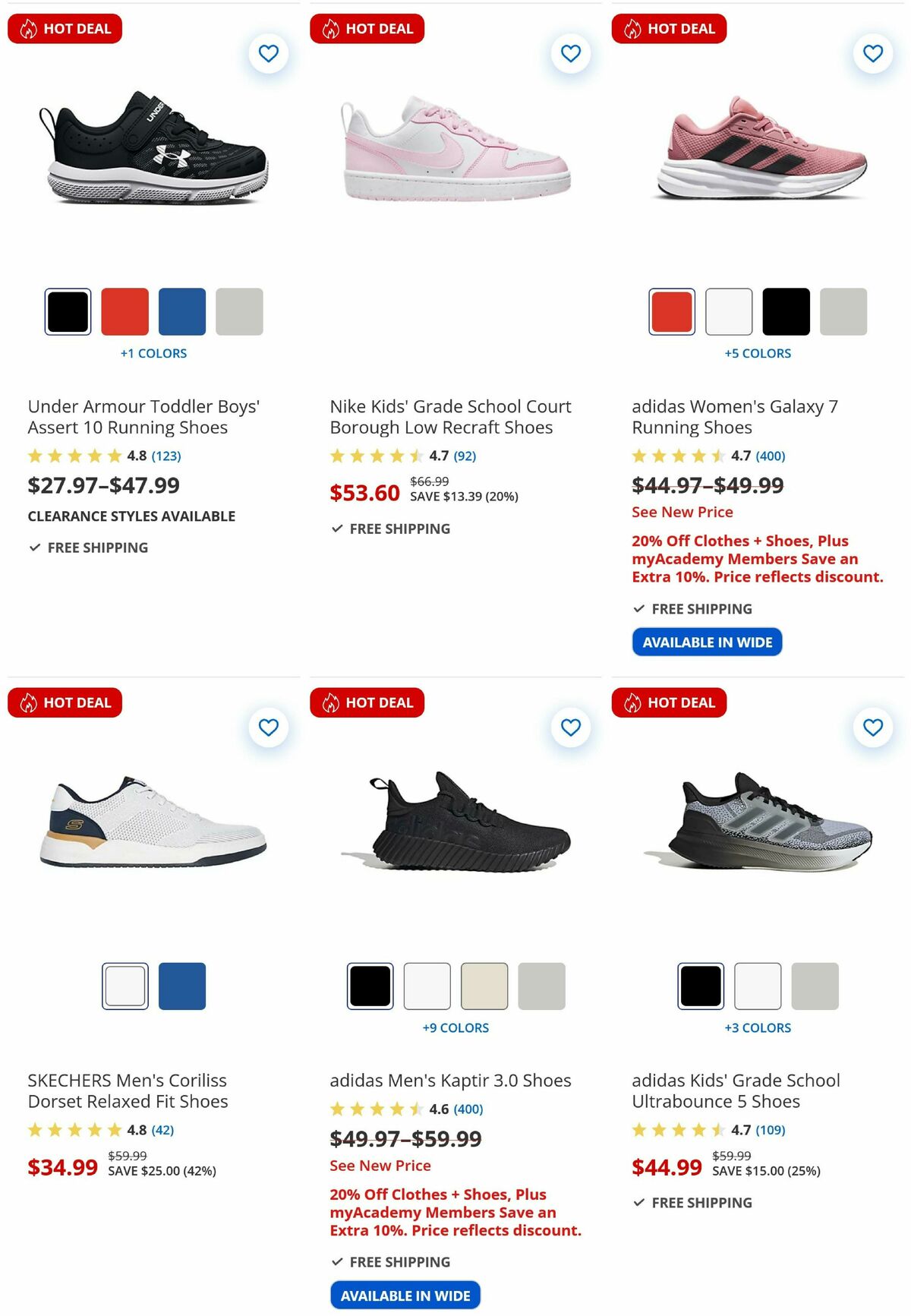 Academy Sports + Outdoors Weekly Ad from August 6