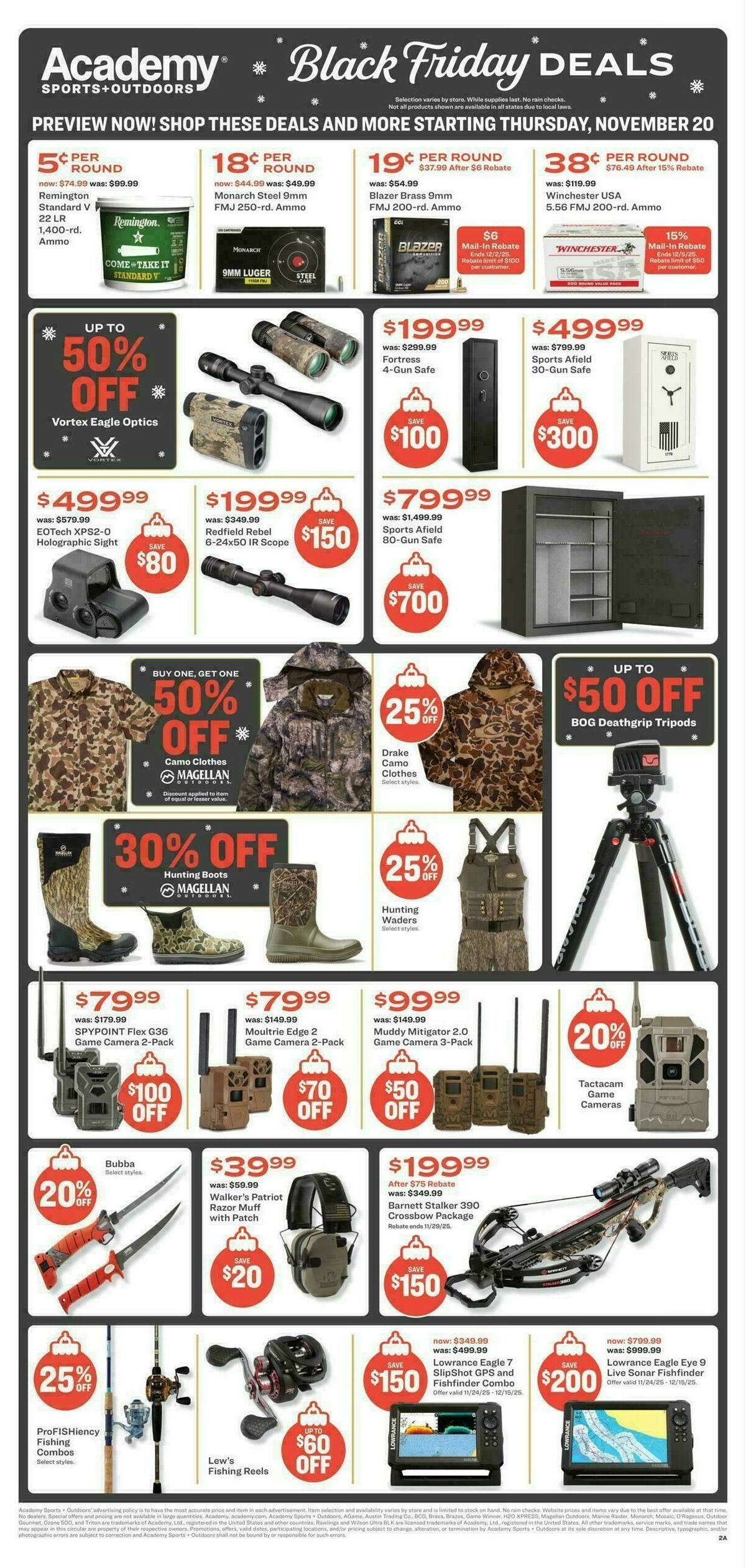Academy Sports + Outdoors Weekly Ad from November 6