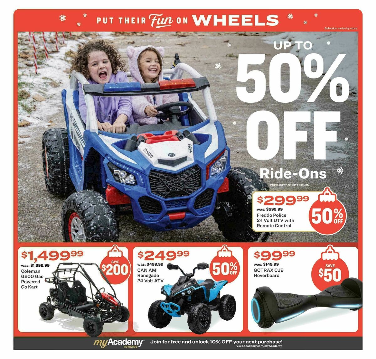 Academy Sports + Outdoors Weeklong Deals Weekly Ad from November 20