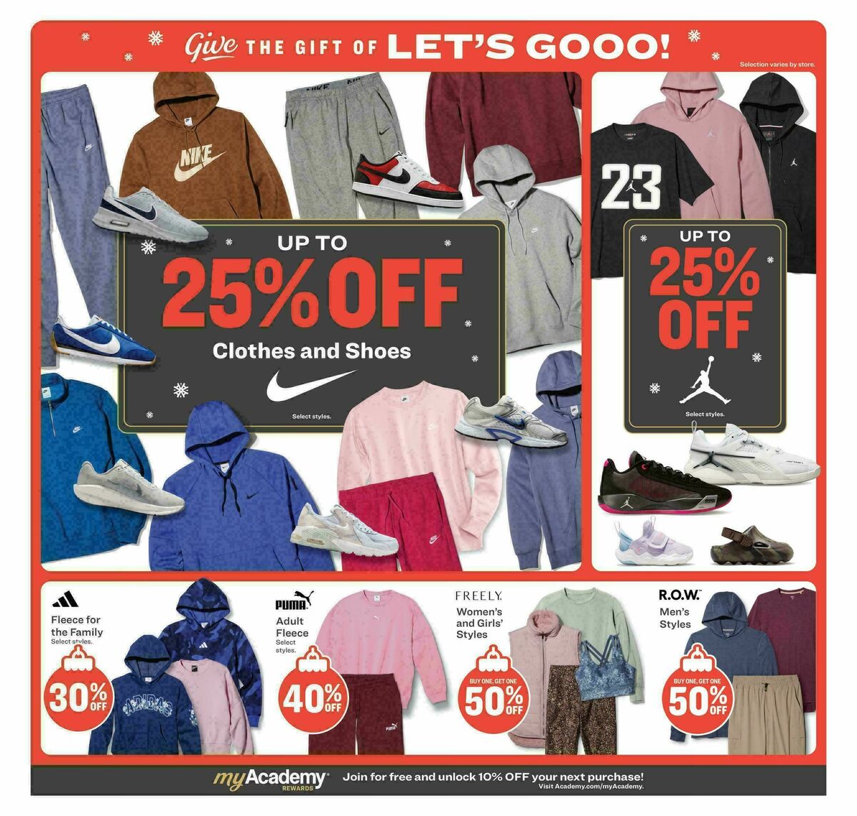Academy Sports + Outdoors Weeklong Deals Weekly Ad from November 20
