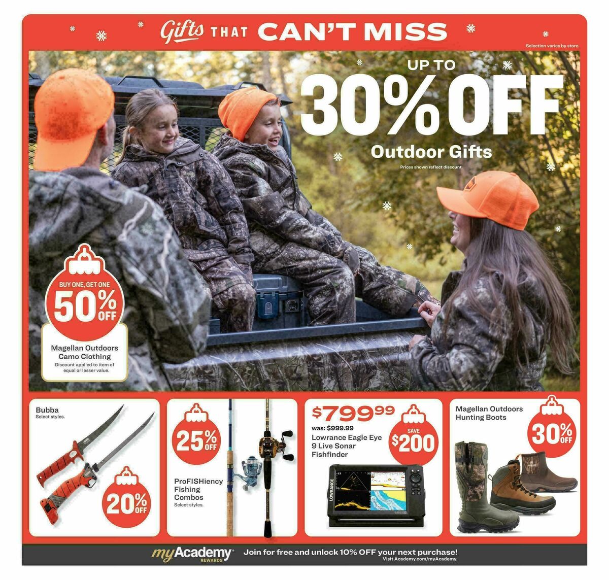Academy Sports + Outdoors Weeklong Deals Weekly Ad from November 20