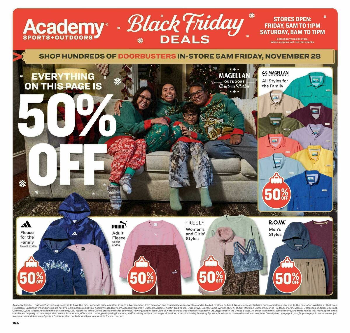 Academy Sports + Outdoors Weekly Ad from November 27