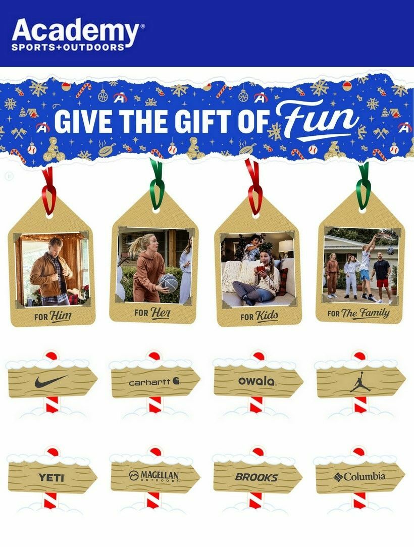 Academy Sports + Outdoors Weekly Ad from December 4