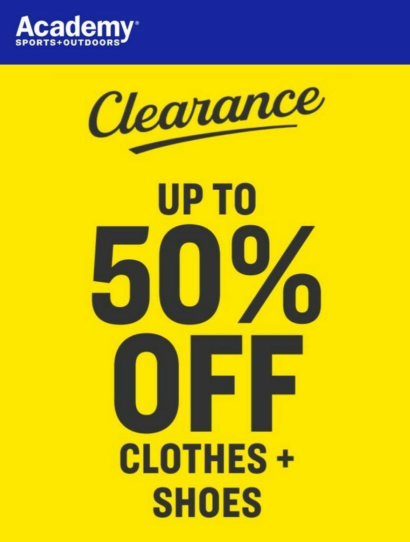 Academy Sports + Outdoors Weekly Ad from January 3