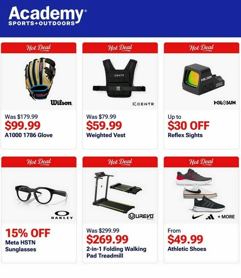 Academy Sports + Outdoors Weekly Ad from February 10