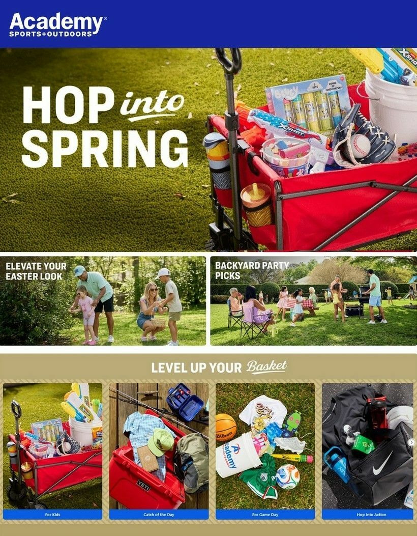 Academy Sports + Outdoors Weekly Ad from March 9