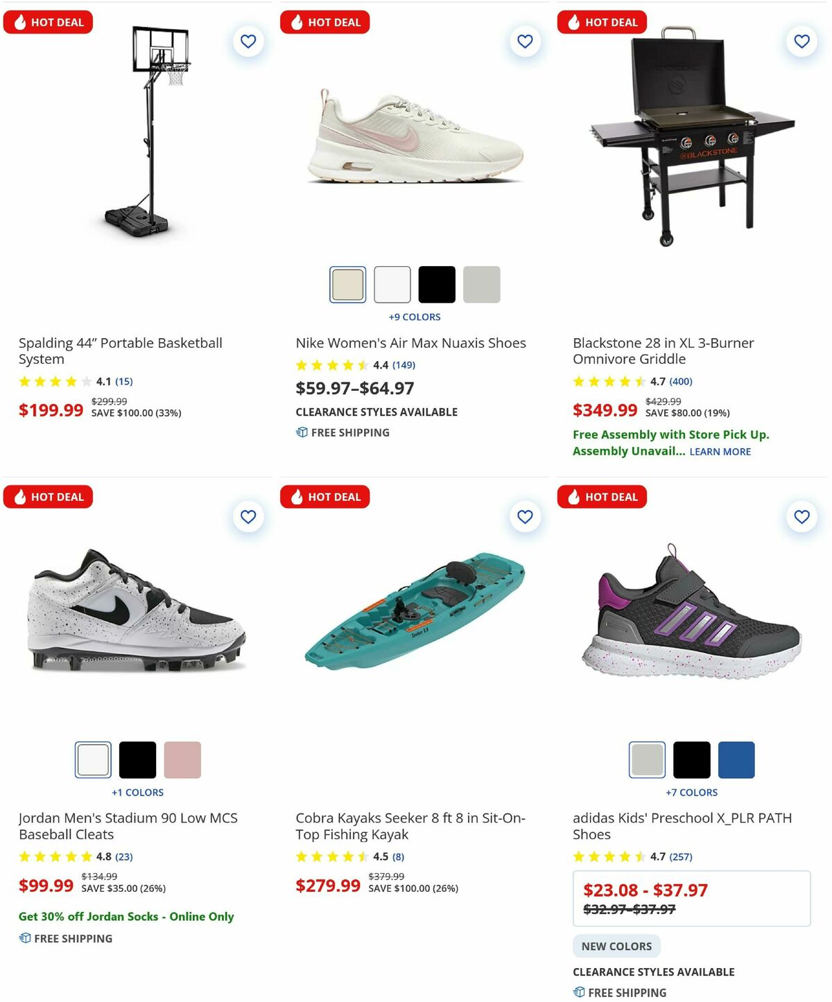 Academy Sports + Outdoors Weekly Ad from April 29