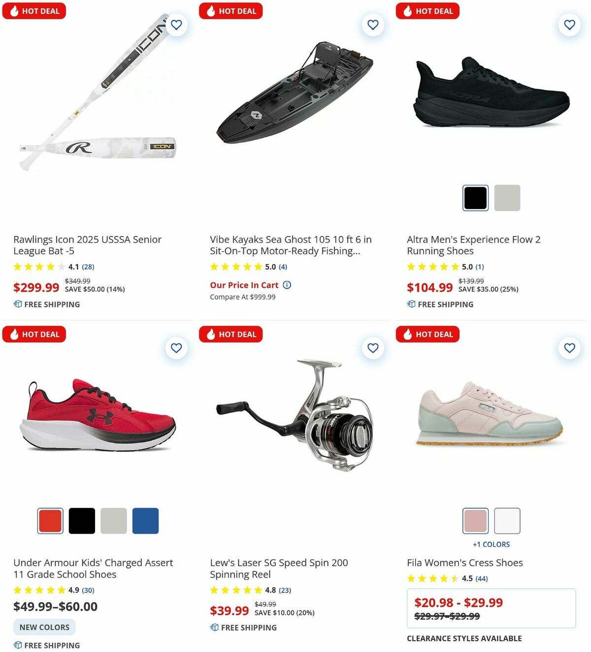 Academy Sports + Outdoors Weekly Ad from April 29