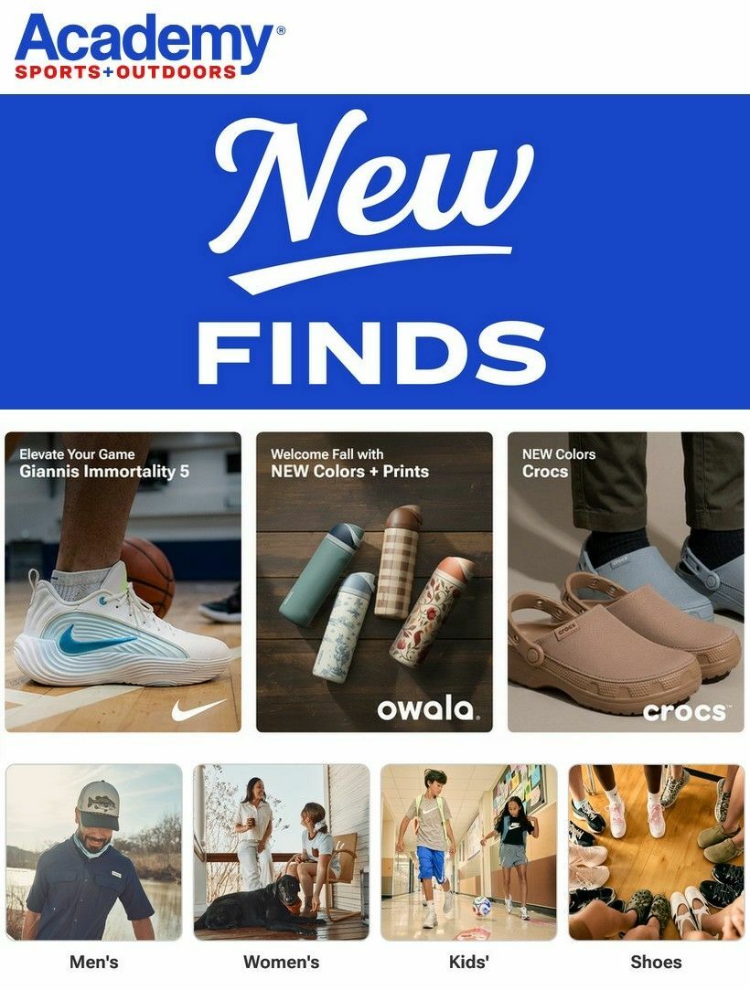 Academy Sports + Outdoors Weekly Ad from August 30