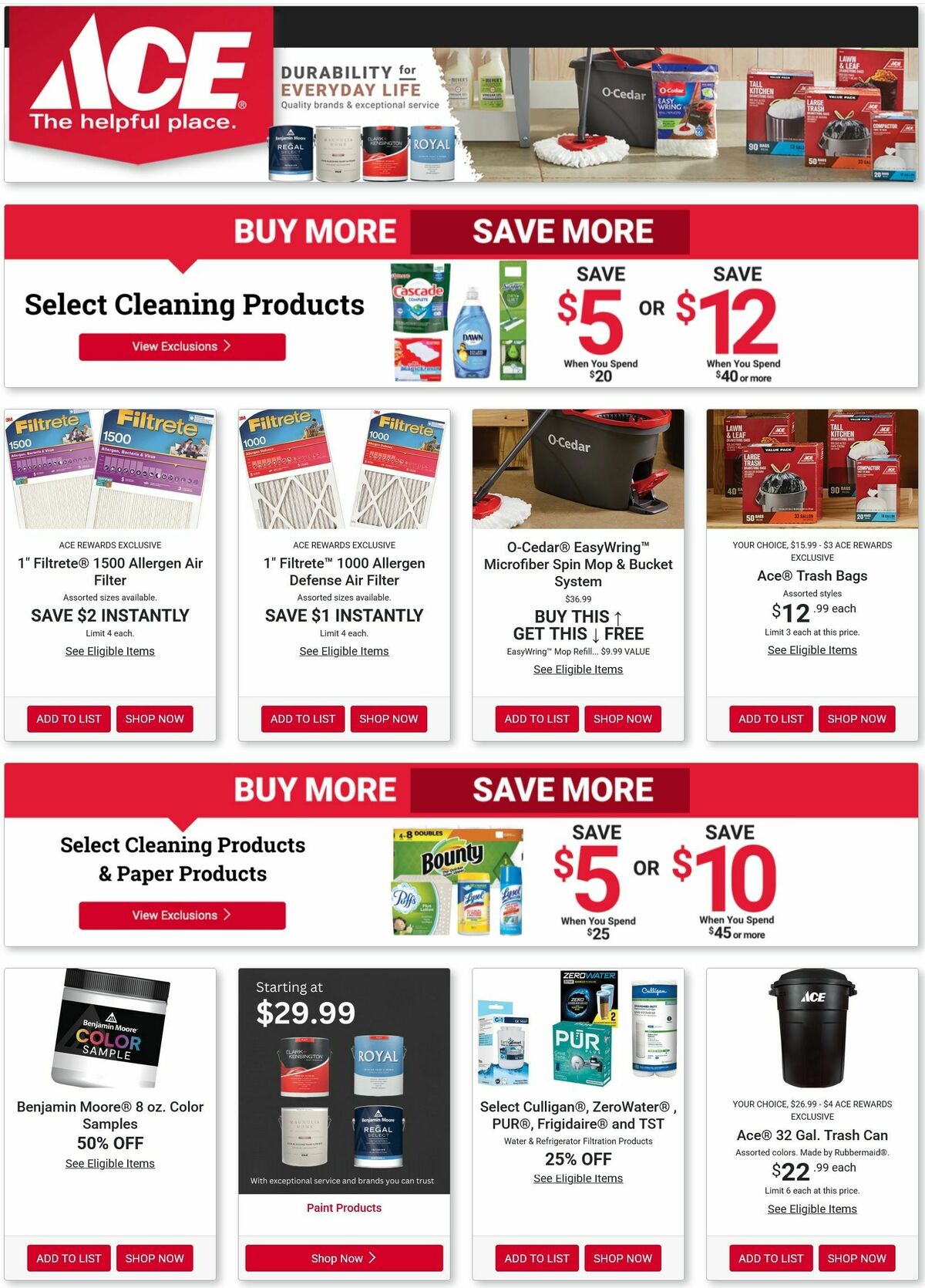 Ace Hardware Weekly Ad from December 26