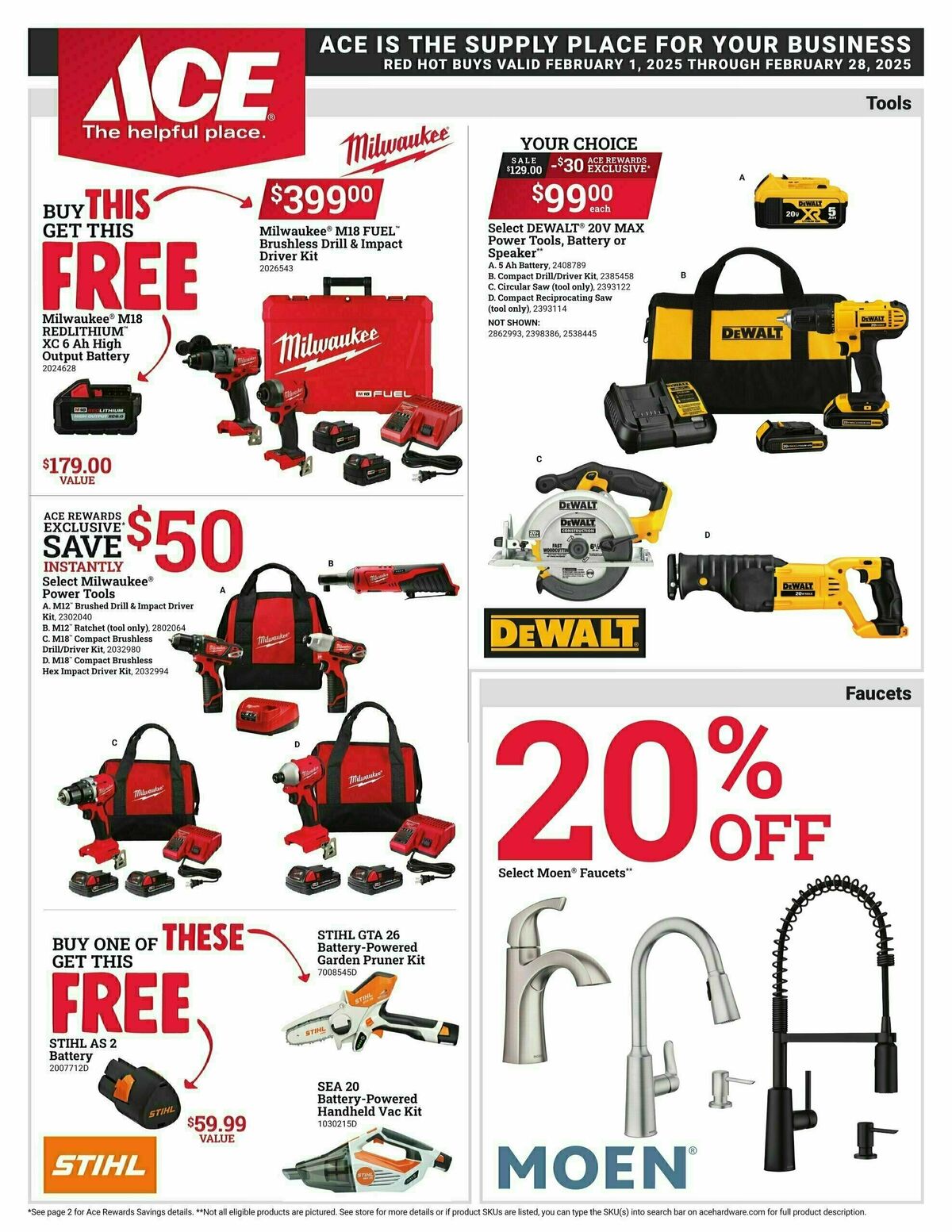 Ace Hardware Weekly Ad from February 1