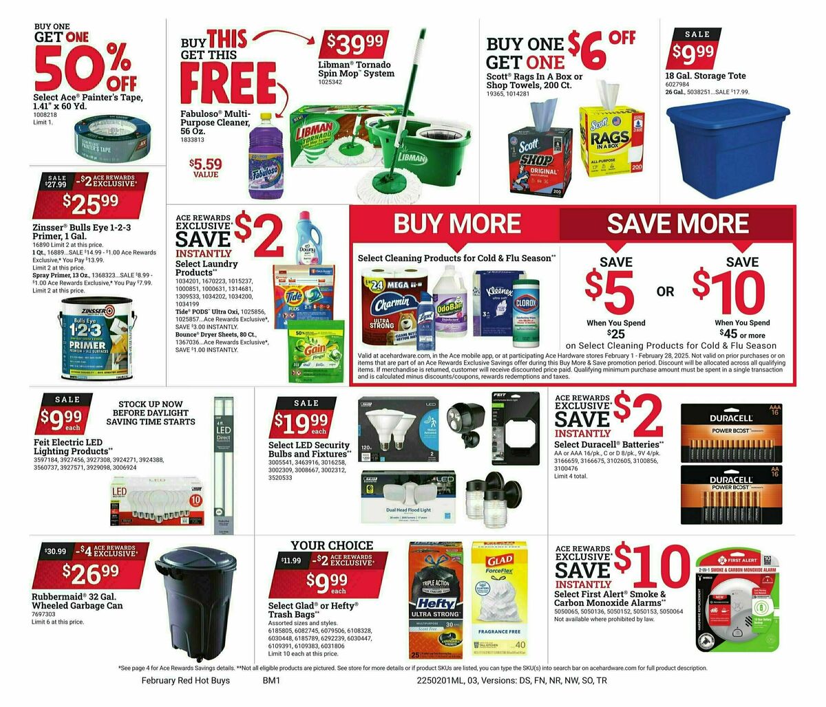 Ace Hardware Weekly Ad from February 1