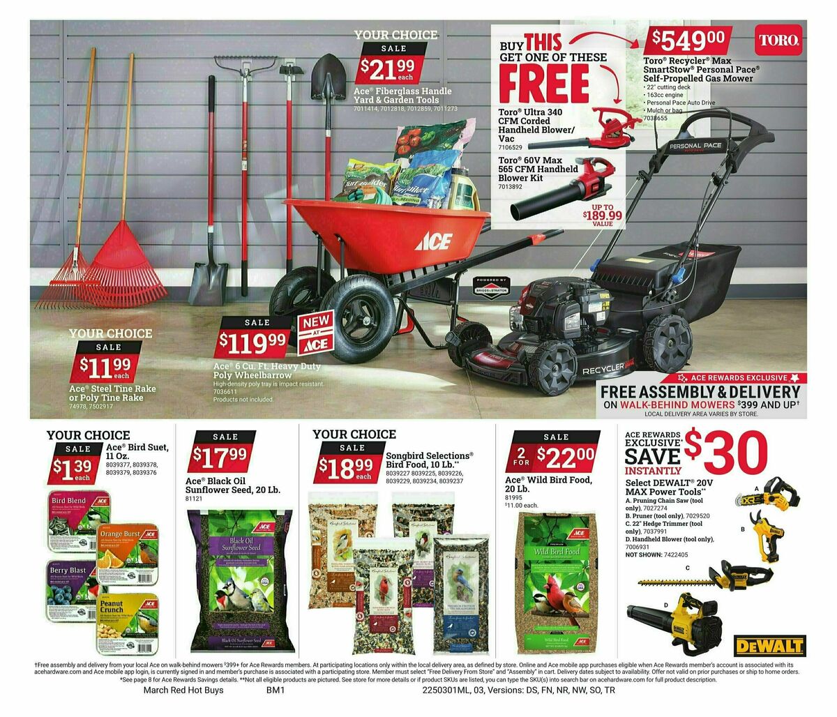 Ace Hardware Weekly Ad from March 1