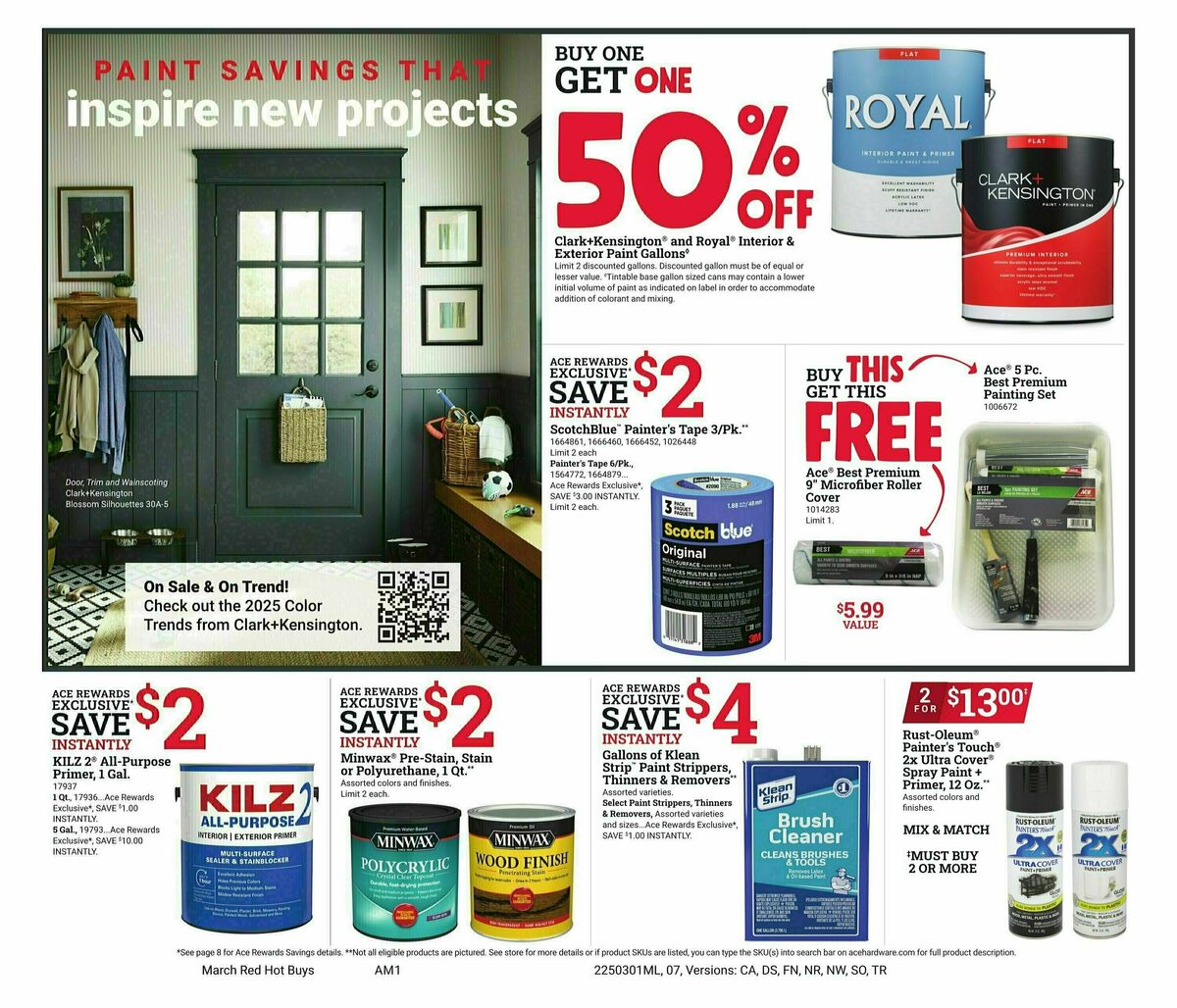 Ace Hardware Weekly Ad from March 1