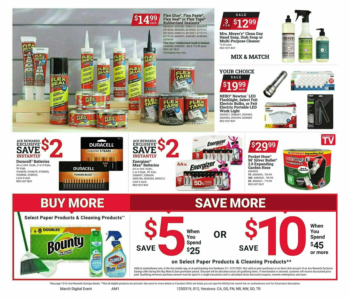 Ace Hardware Weekly Ad from March 19
