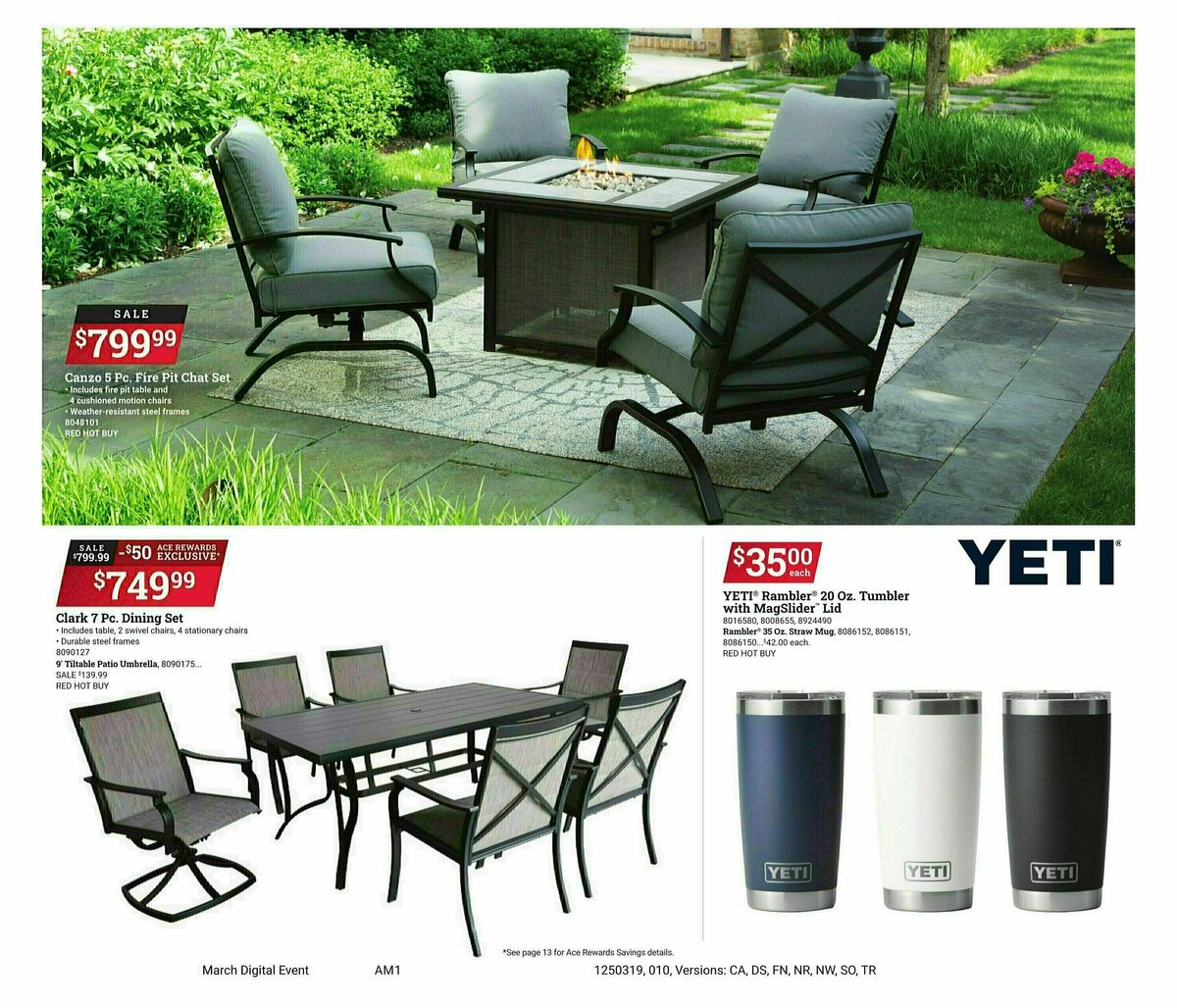 Ace Hardware Weekly Ad from March 19