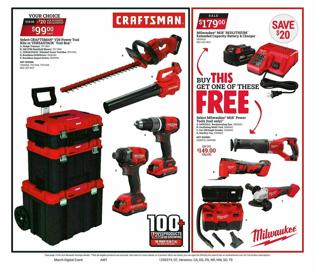Ace Hardware Weekly Ad from March 19