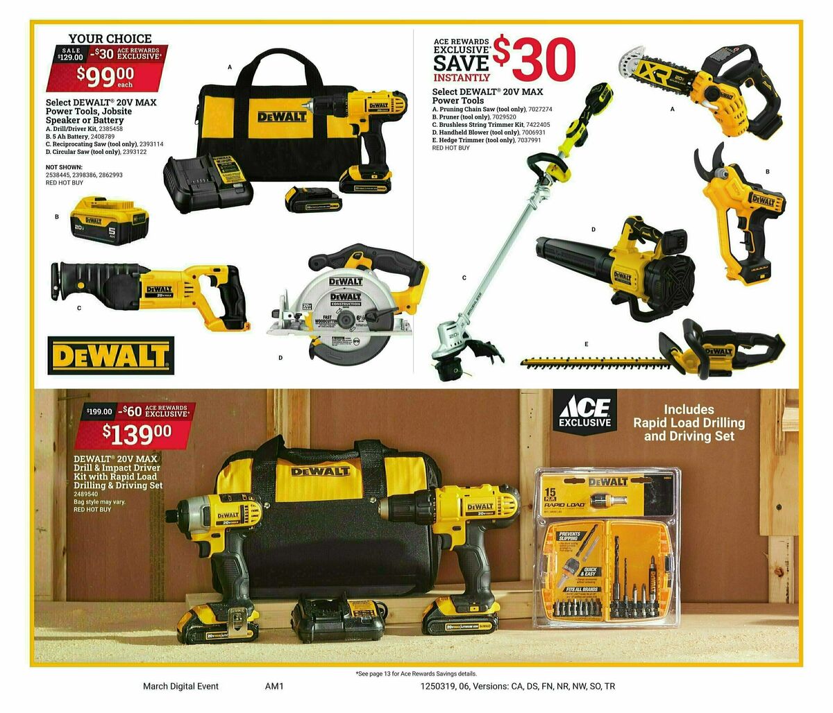 Ace Hardware Weekly Ad from March 19