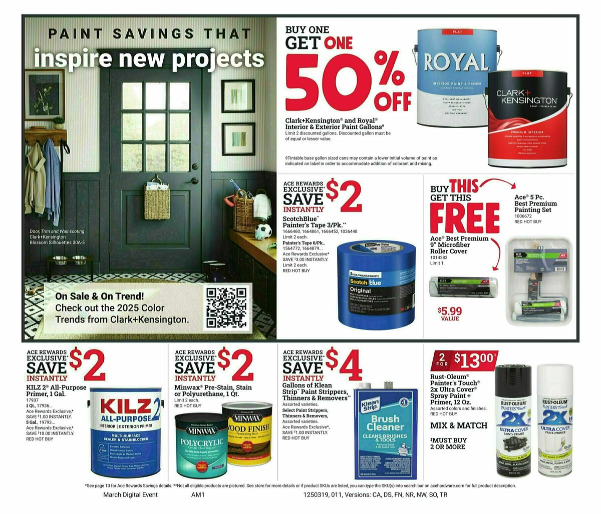 Ace Hardware Weekly Ad from March 19