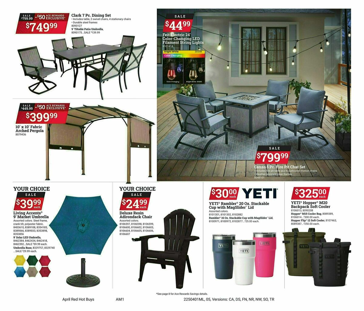 Ace Hardware Weekly Ad from April 1