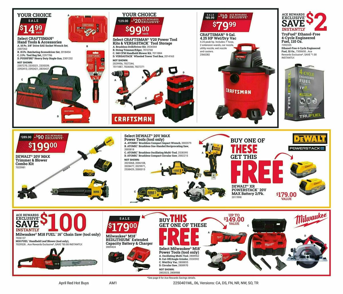 Ace Hardware Weekly Ad from April 1