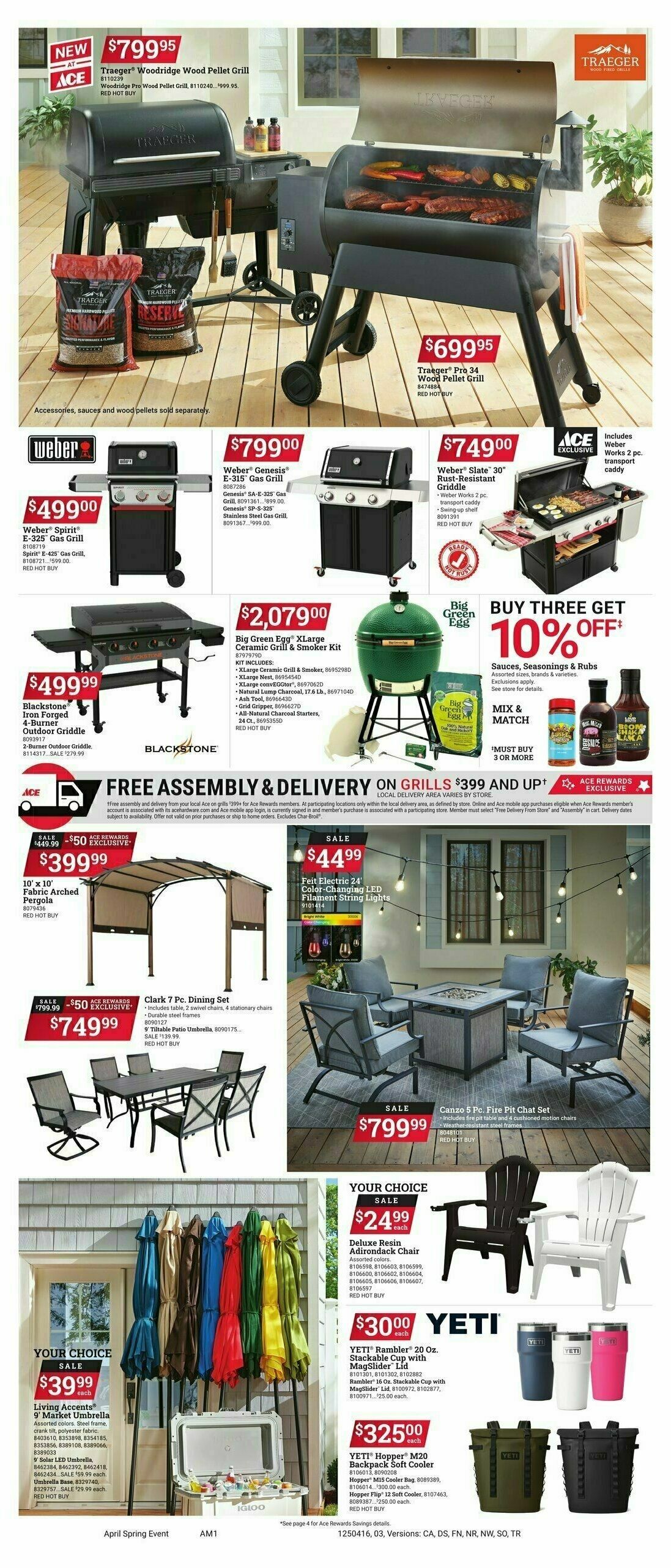 Ace Hardware Weekly Ad from April 16