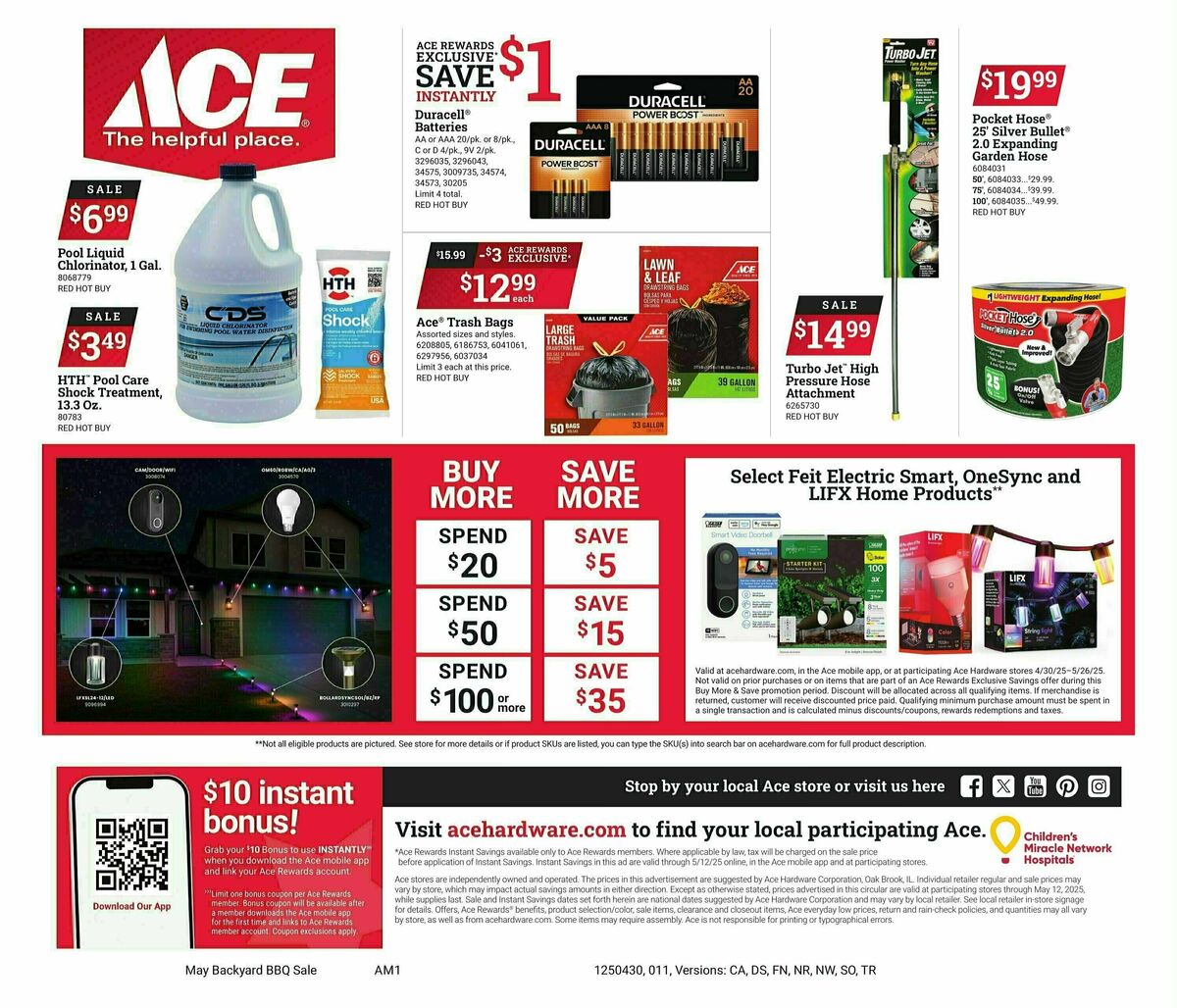Ace Hardware BBQ Event Weekly Ad from April 30