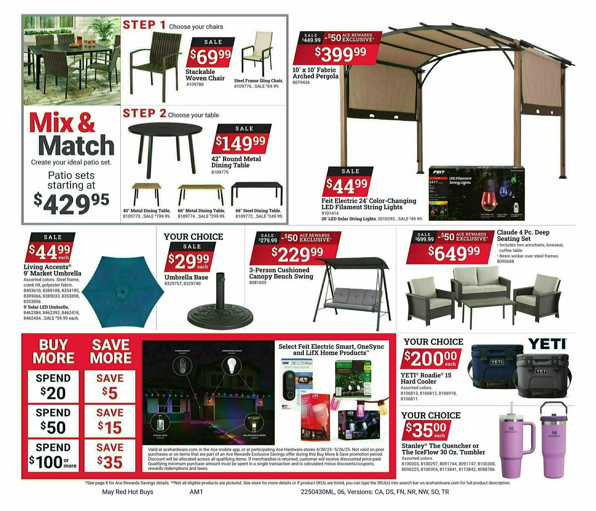 Ace Hardware Weekly Ad from April 30