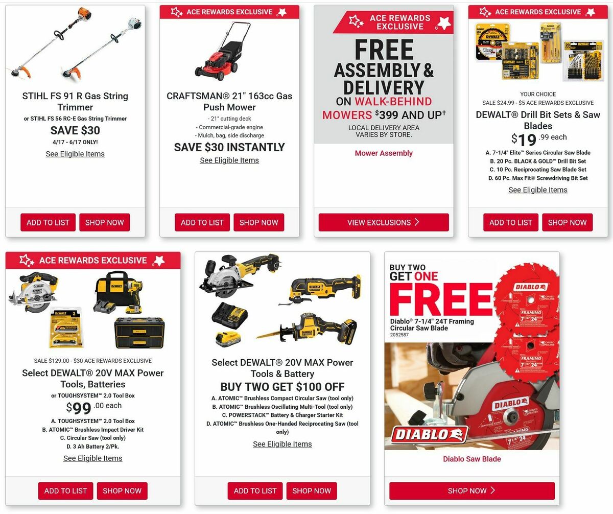Ace Hardware Weekly Ad from May 27