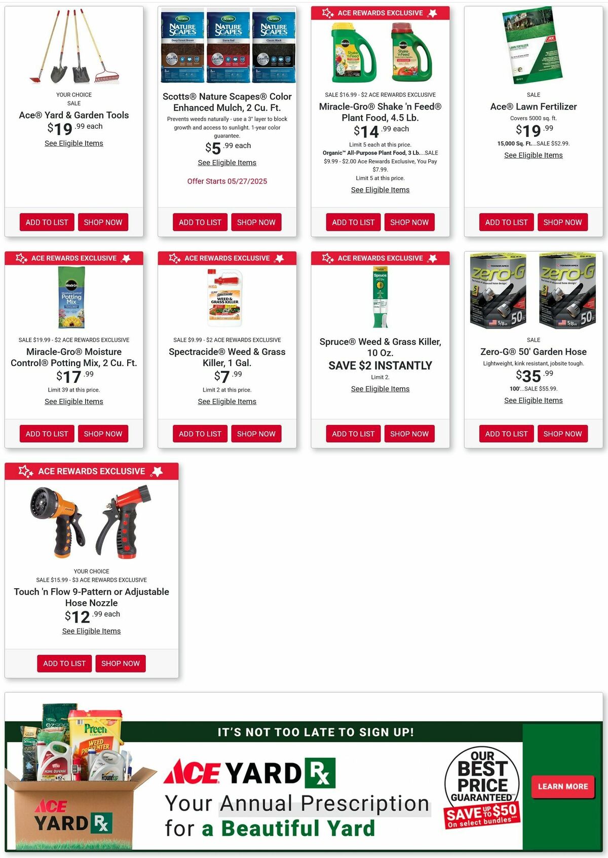 Ace Hardware Weekly Ad from May 27