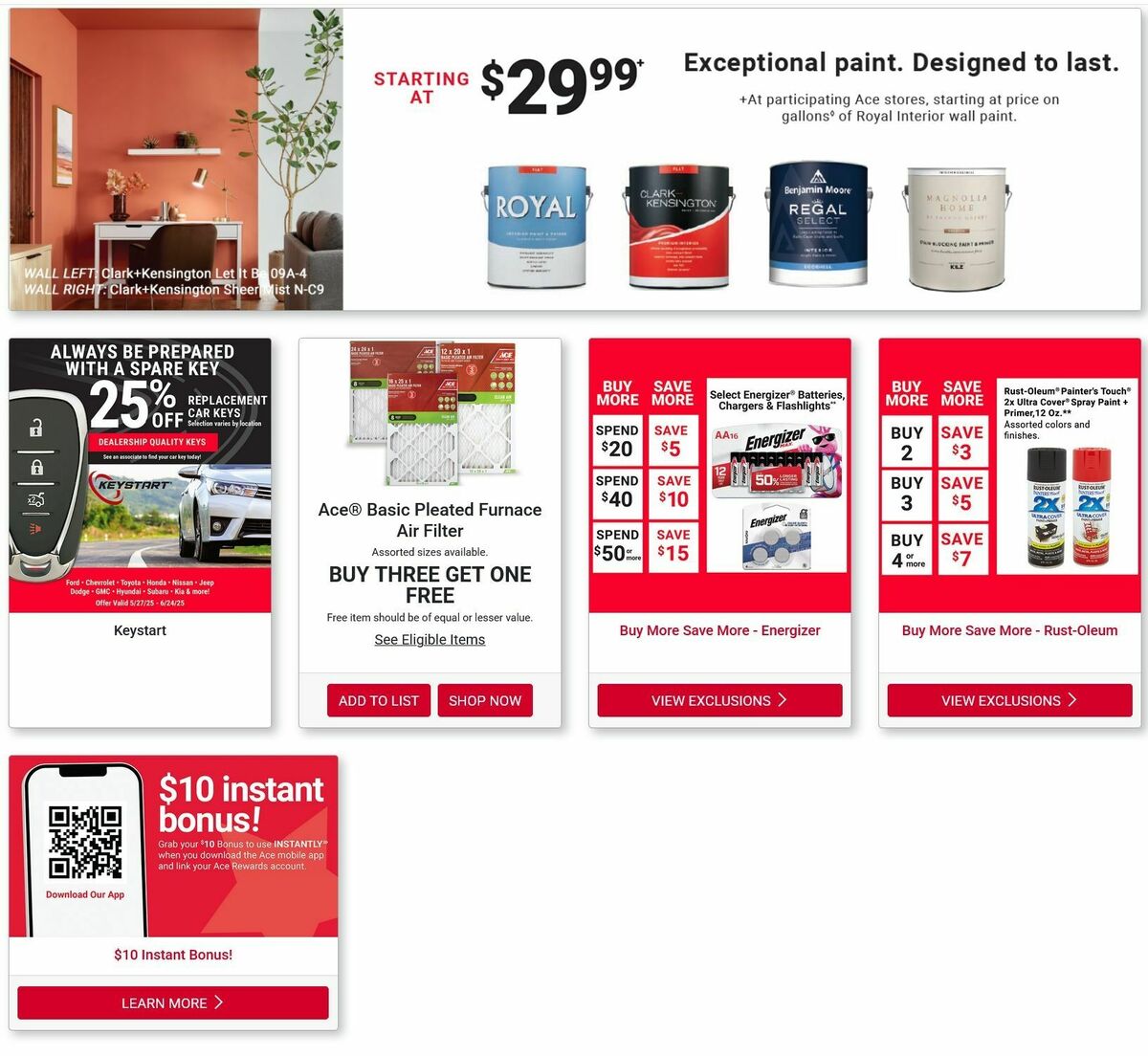 Ace Hardware Weekly Ad from May 27