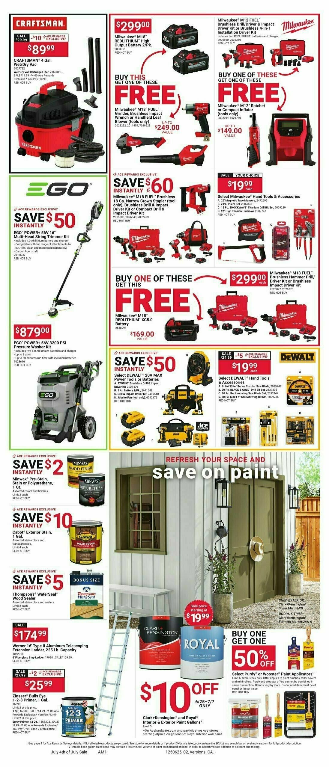 Ace Hardware Weekly Ad from June 25