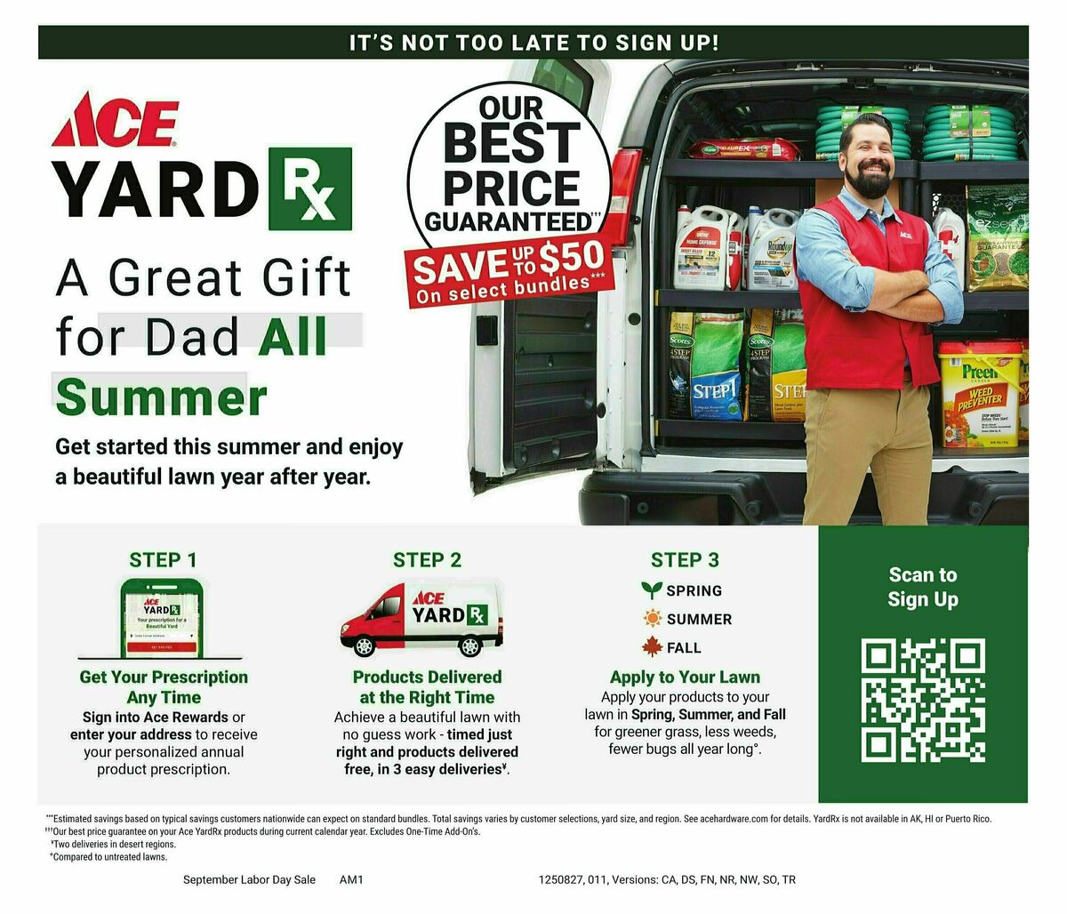 Ace Hardware Weekly Ad from August 27