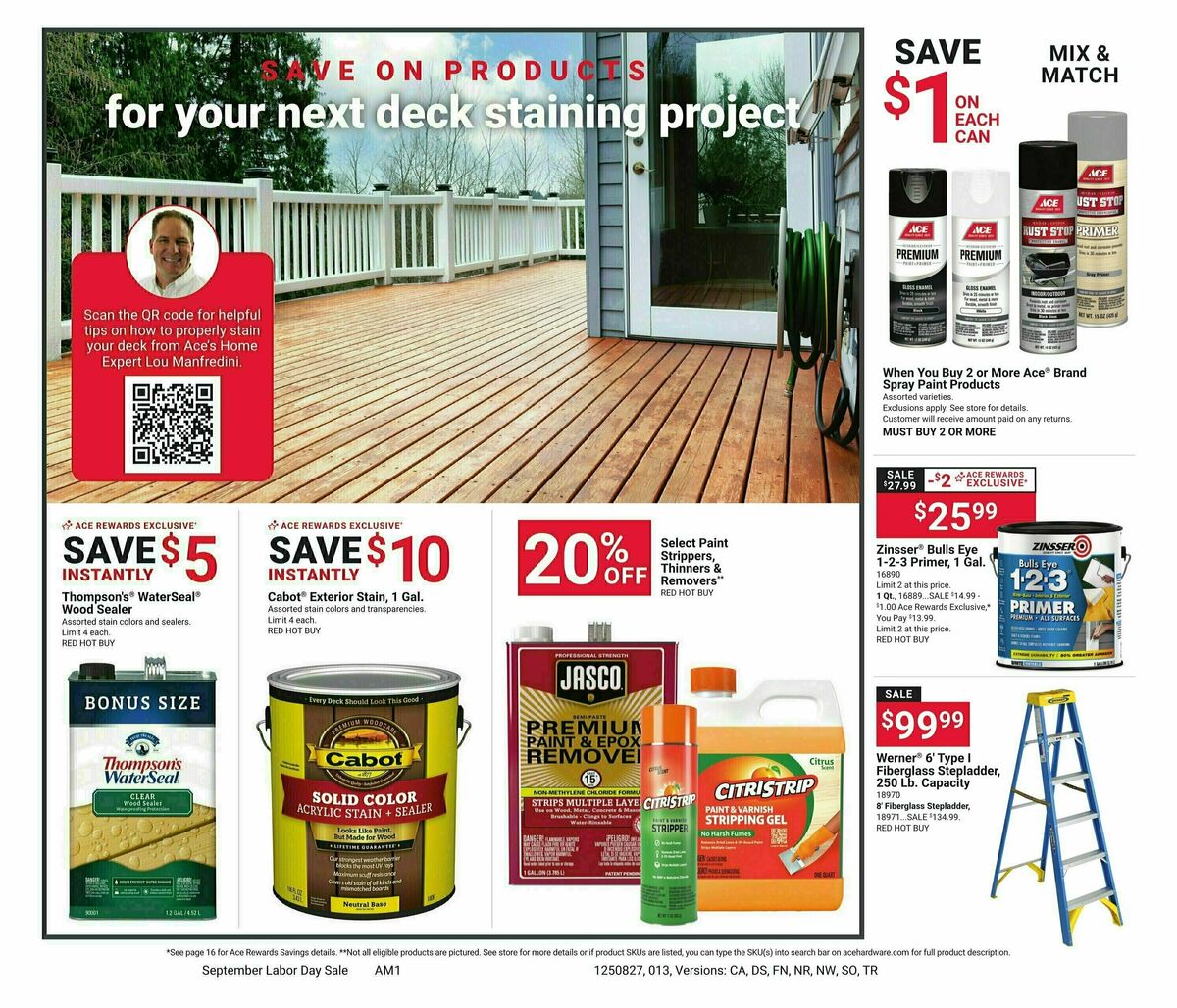 Ace Hardware Weekly Ad from August 27