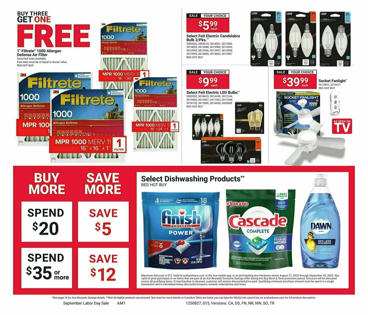 Ace Hardware Weekly Ad from August 27