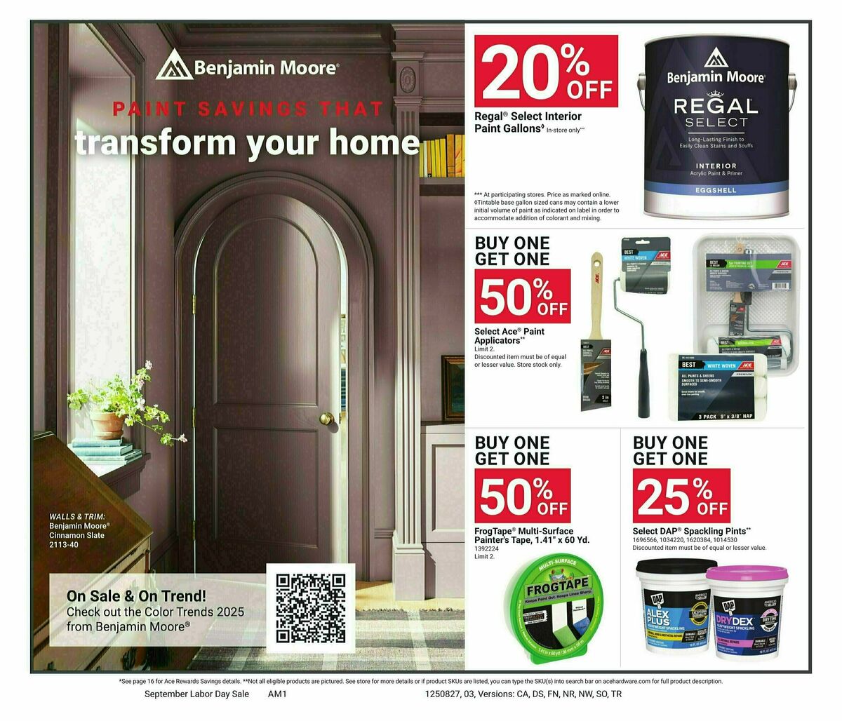 Ace Hardware Weekly Ad from August 27