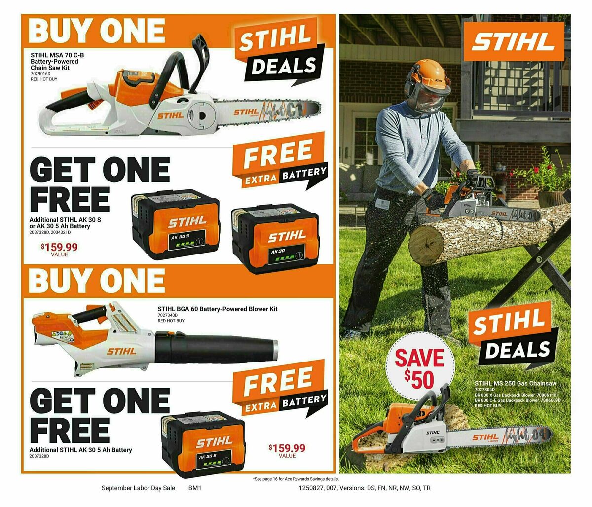 Ace Hardware Weekly Ad from August 27