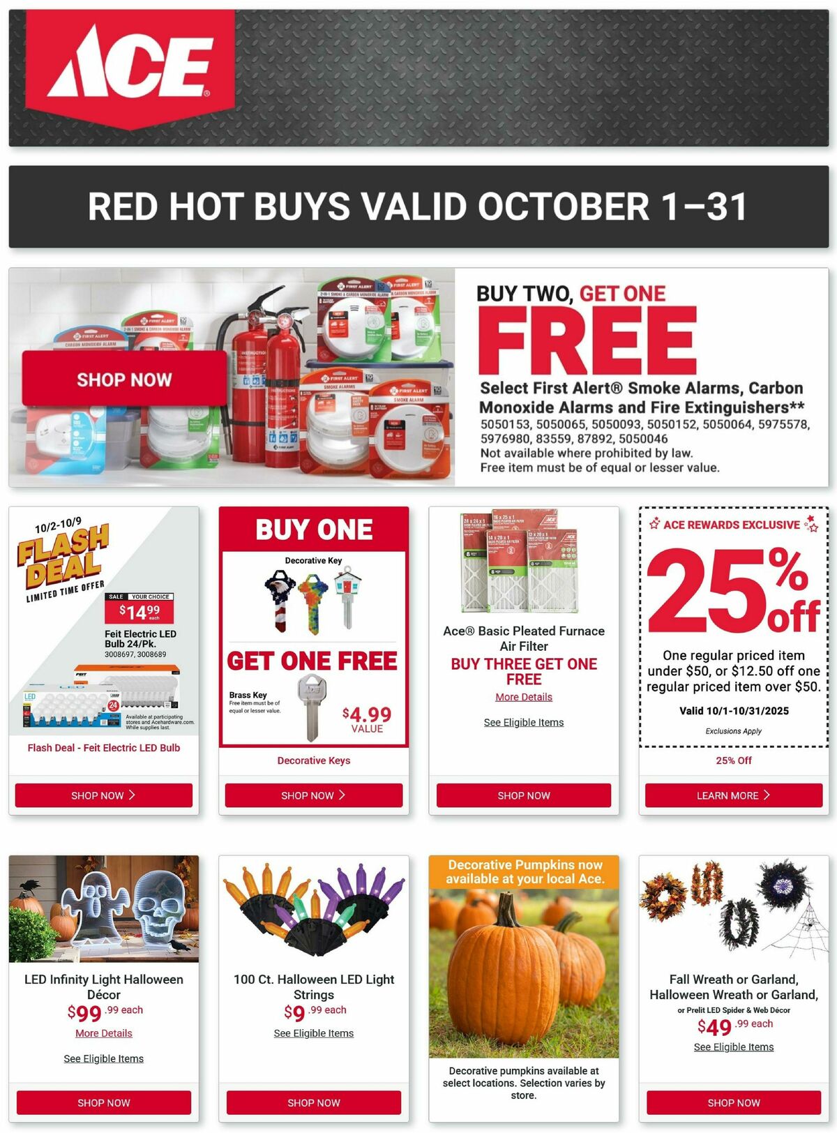 Ace Hardware Weekly Ad from October 1