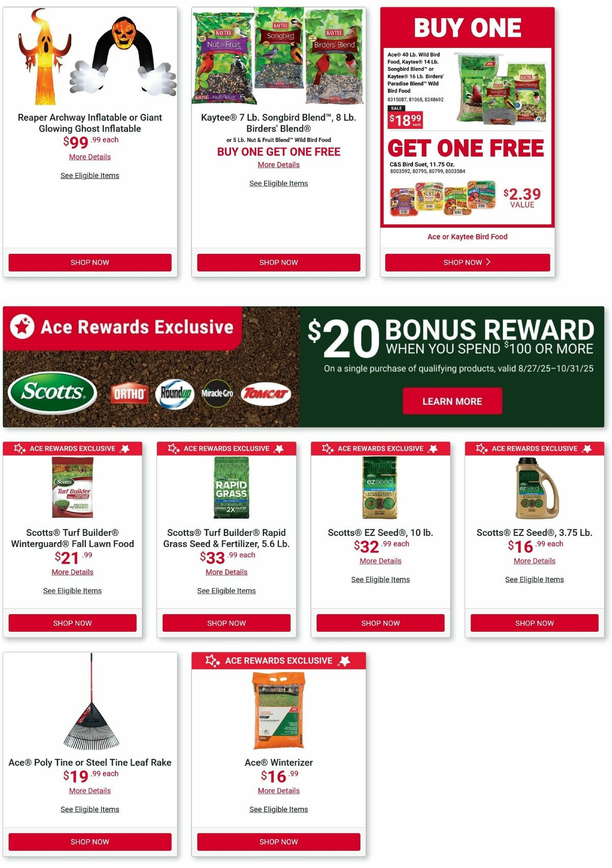 Ace Hardware Weekly Ad from October 1