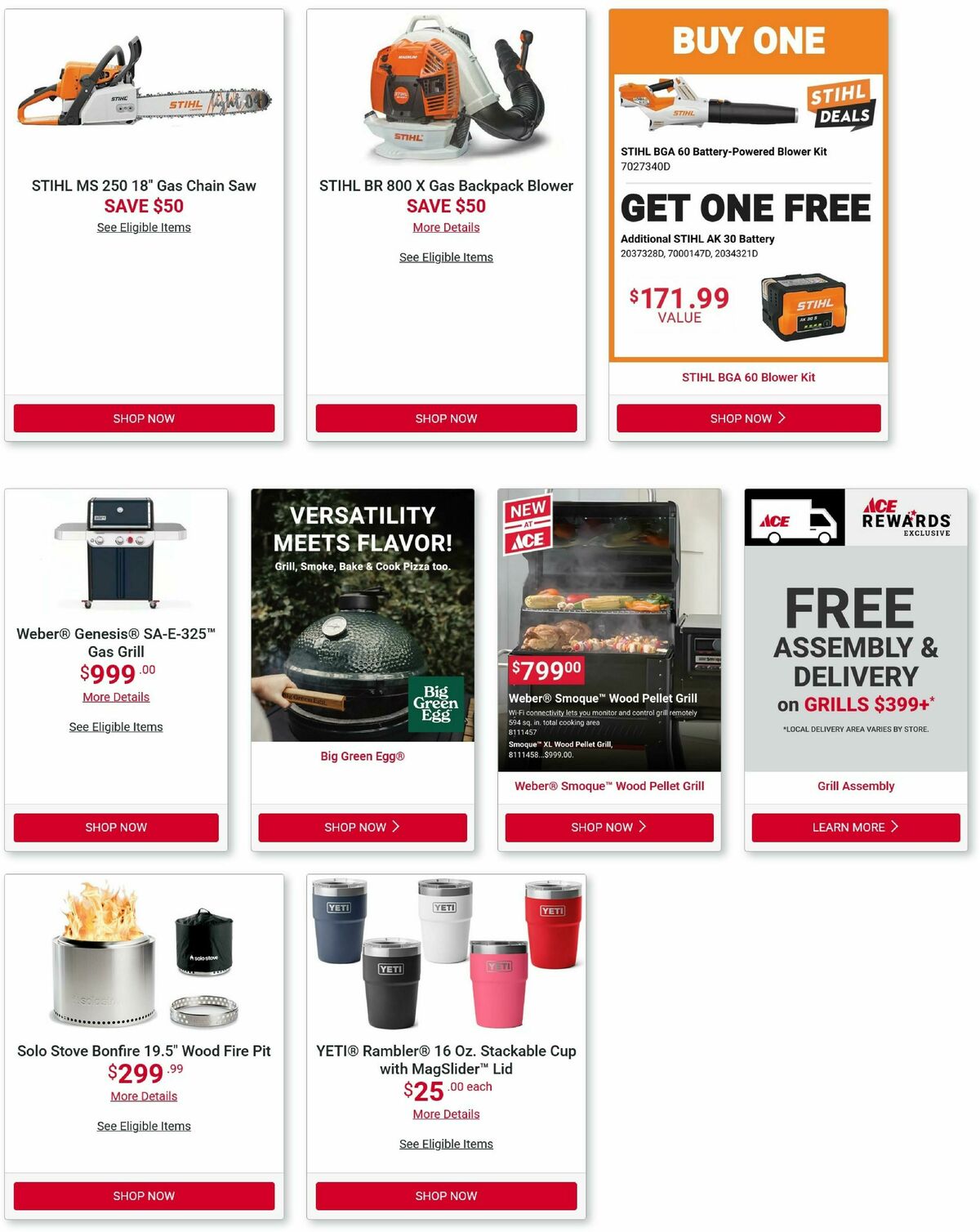 Ace Hardware Weekly Ad from October 1