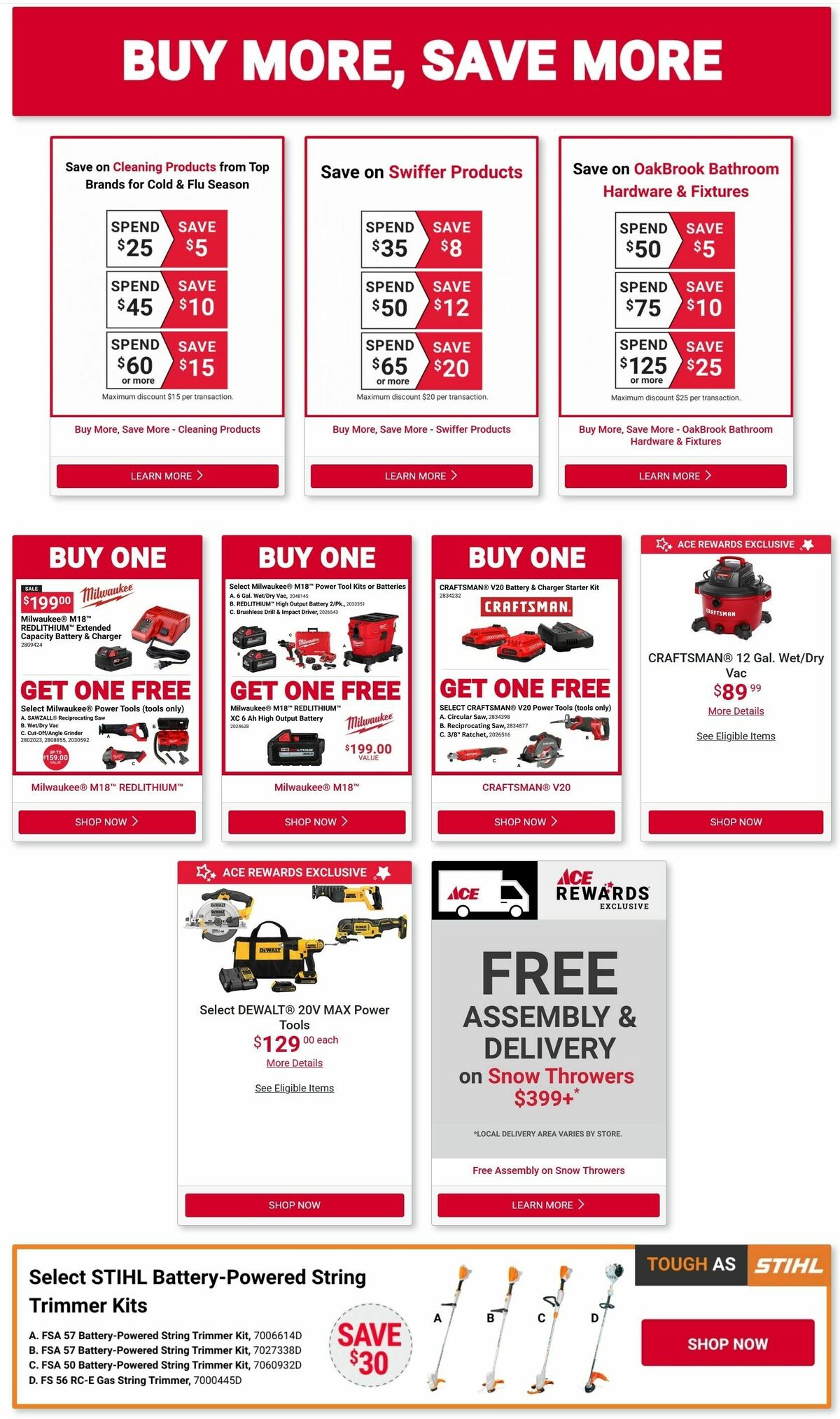 Ace Hardware Weekly Ad from February 1