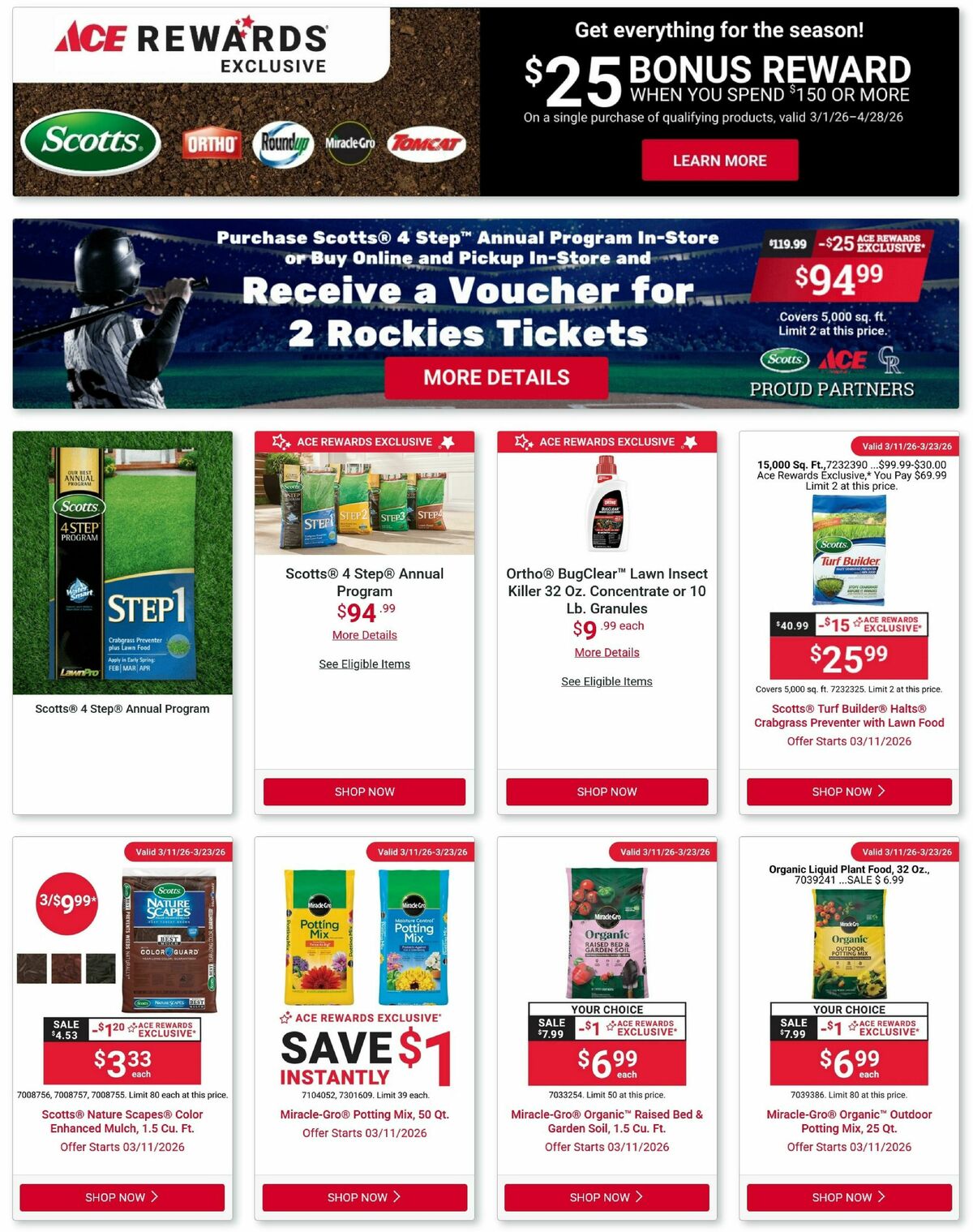 Ace Hardware Weekly Ad from March 1