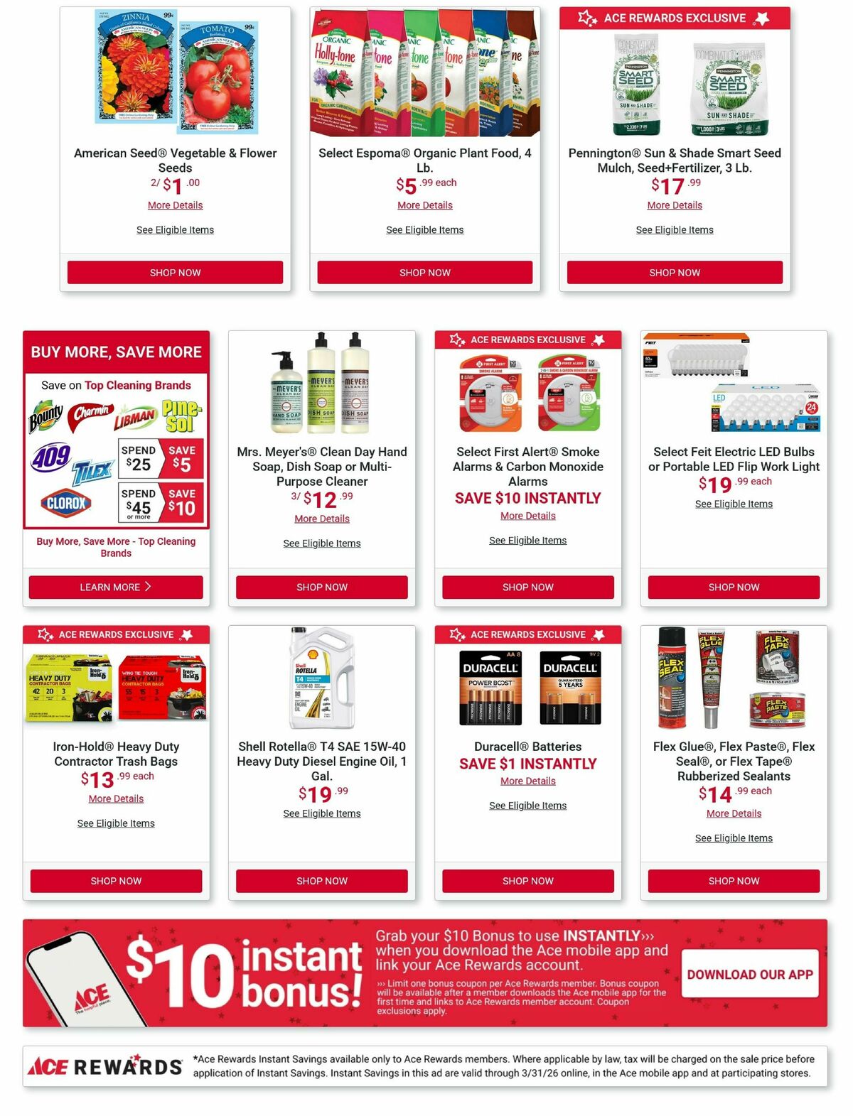 Ace Hardware Weekly Ad from March 1