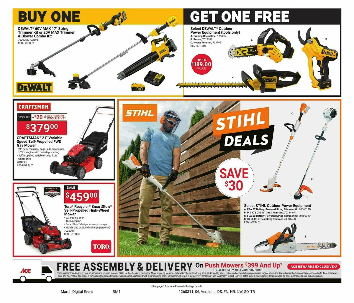 Ace Hardware Weekly Ad from March 11