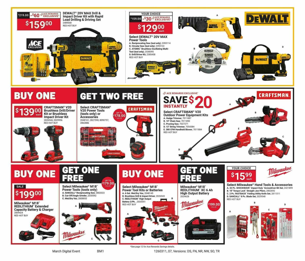 Ace Hardware Weekly Ad from March 11