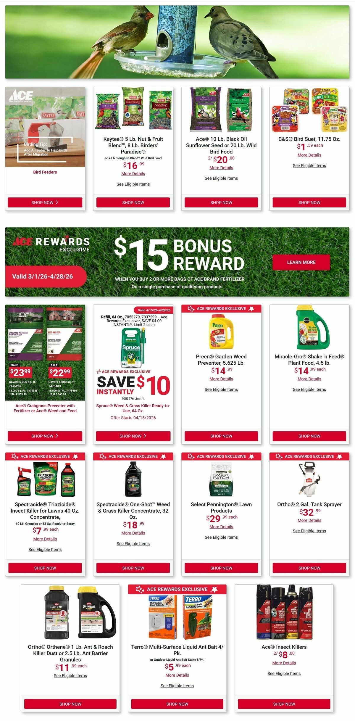 Ace Hardware Weekly Ad from April 1