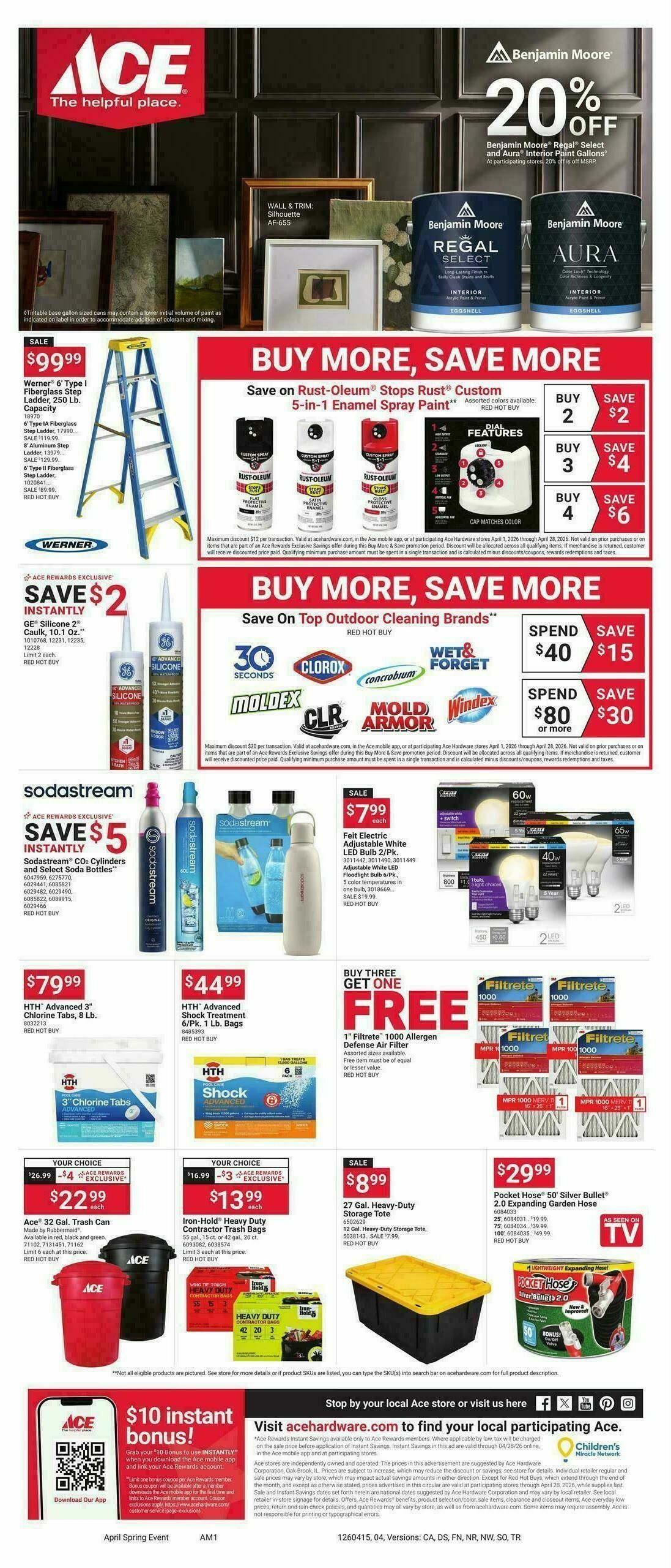 Ace Hardware Weekly Ad from April 15