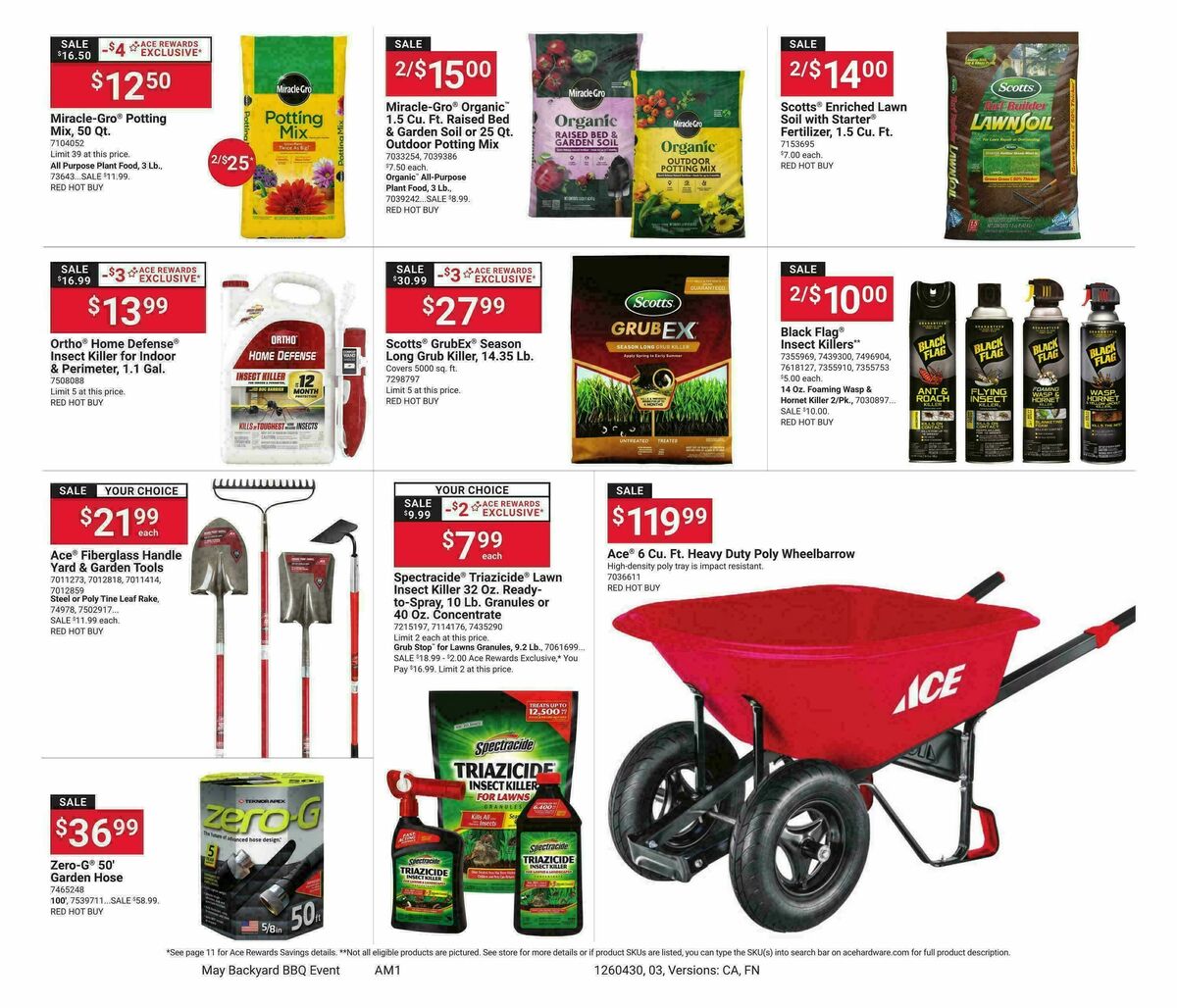 Ace Hardware Weekly Ad from April 29