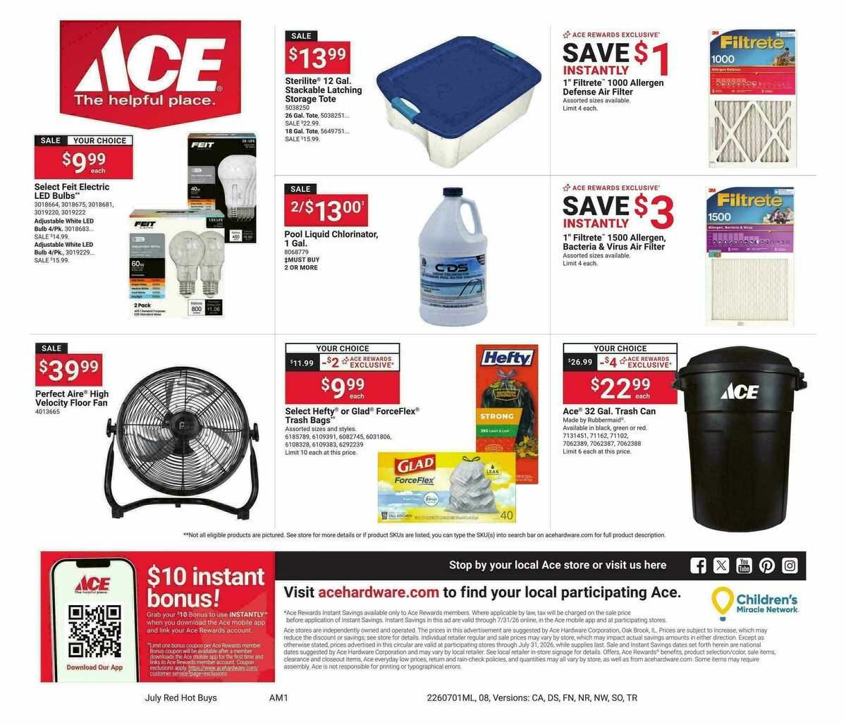 Ace Hardware Weekly Ad from July 1
